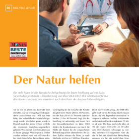 Der Natur helfen BKK-VBU pro Fit 2 2012